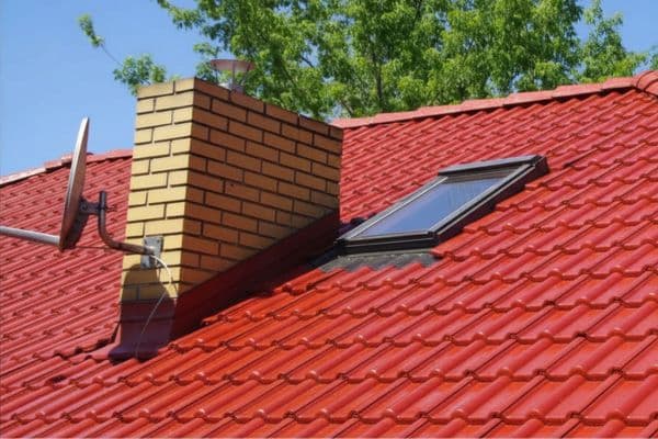 After: Before and after roof cleaning on South Hill, Bellingham